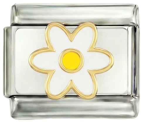 Por añadir - Margarita blanca y su corazón amarillo