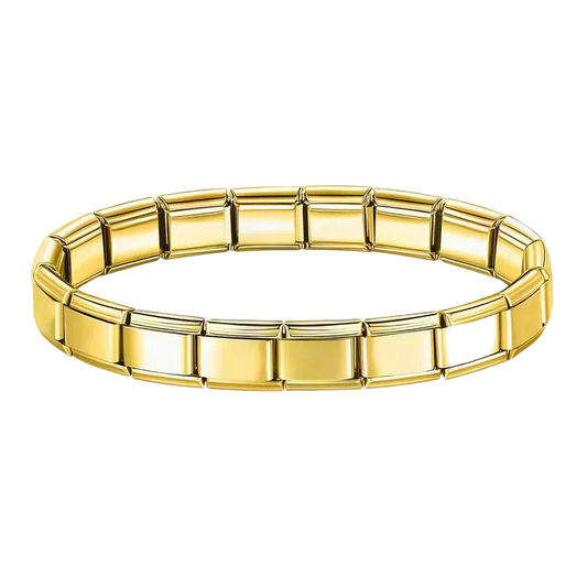 Pulsera charms dorada