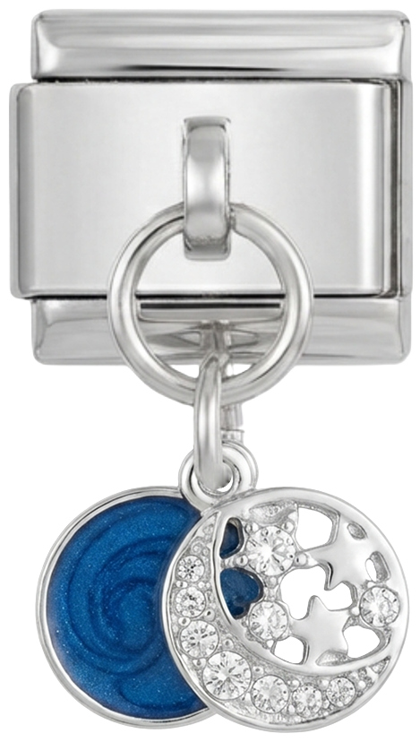 Cielo celestial en plata