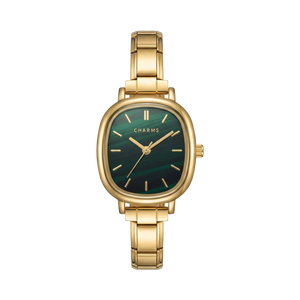 Reloj Capri oro – Edición esfera esmeralda