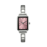 Como – Edición plateada con esfera rosa