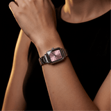 Como – Edición plateada con esfera rosa