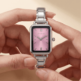 Como – Edición plateada con esfera rosa