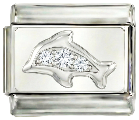 Por añadir - Dolphin Bling Plata