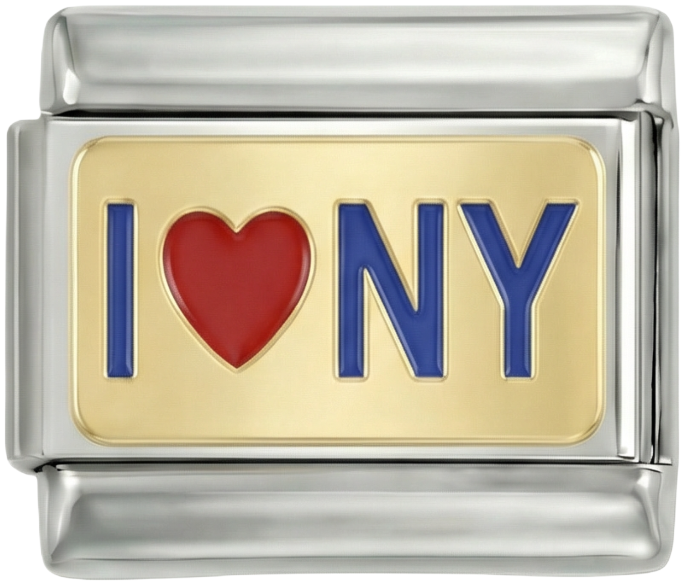 I Love NY, Plaque Or, on Silver - I-Love-NY-Plaque-Or-on-Silver.png