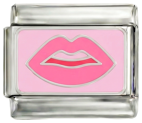 POR AÑADIR - Labios rosas sobre plata