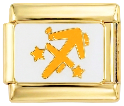 Sagittarius Orange on Gold - Sagittarius-Orange-on-Gold.png