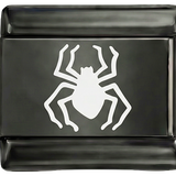 POR AÑADIR - Araña blanca sobre fondo negro