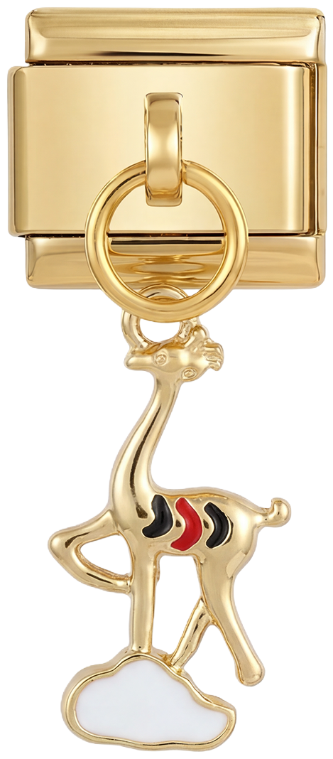 Deer on Cloud, on Gold - deer-on-cloud-on-gold.png