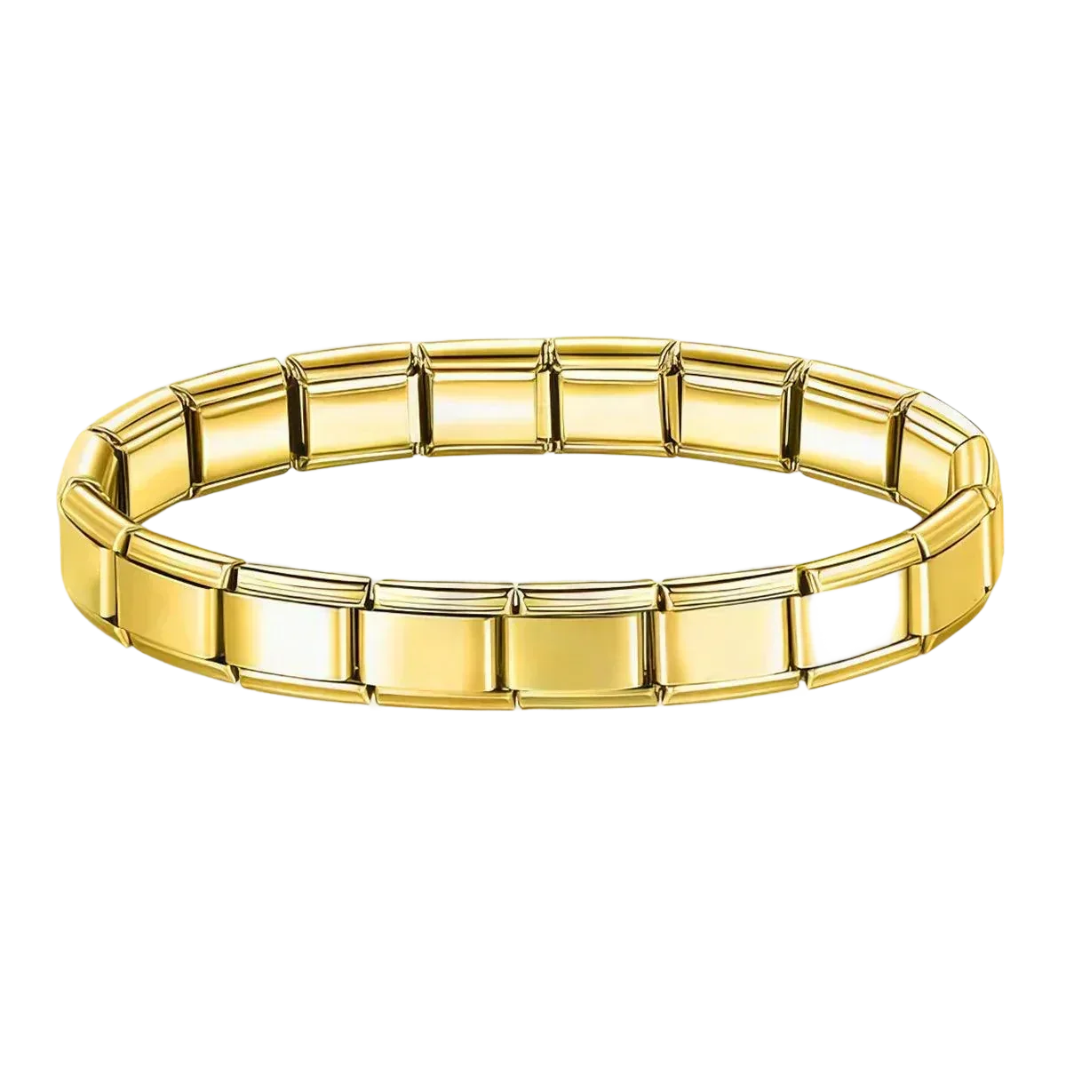 Pulsera charms dorada