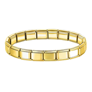 Pulsera charms dorada