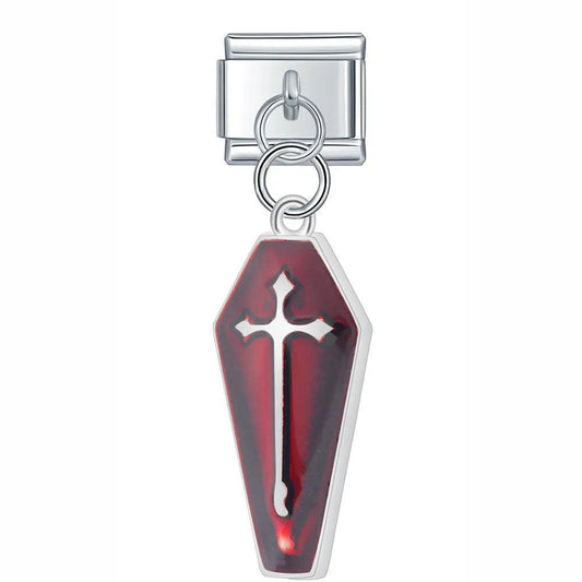 Red Vampire Coffin - Charms Official